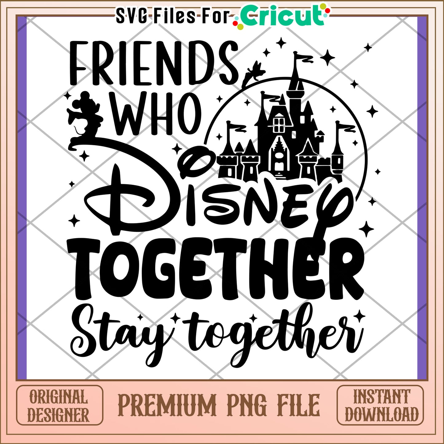 Disney Friends PNG Design Download