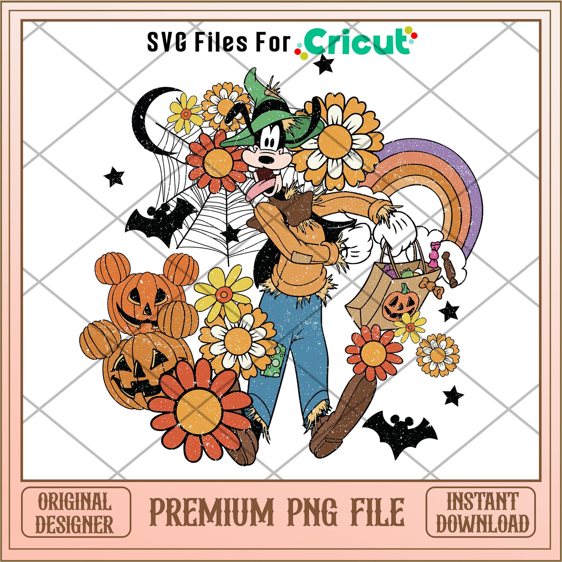 Disney Halloween Goofy png, Disney characters png, Digital Download