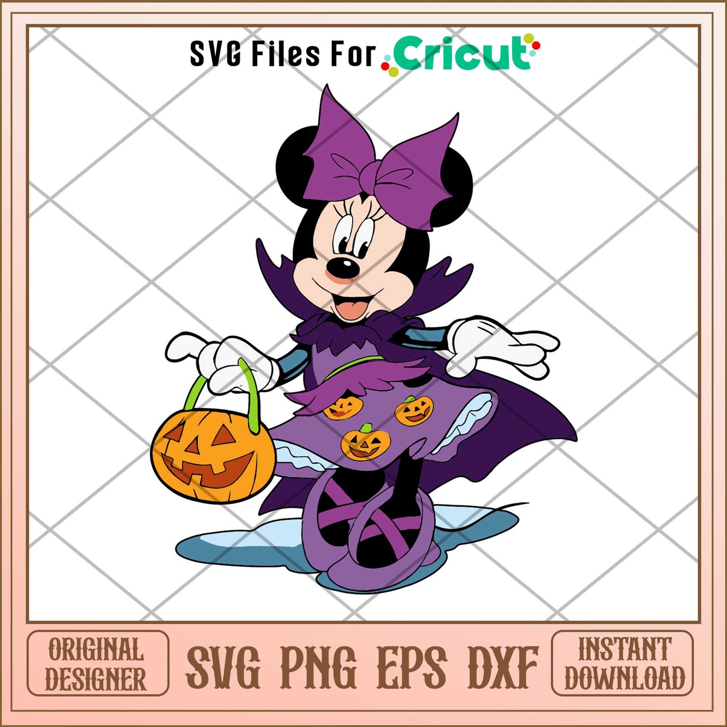 Disney Halloween Minnie Mouse svg,  Disney characters svg, Digital Download 