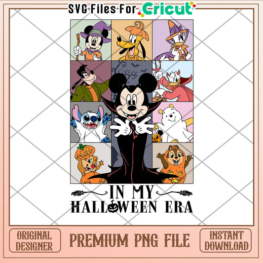 Disney Halloween PNG Sublimation Design