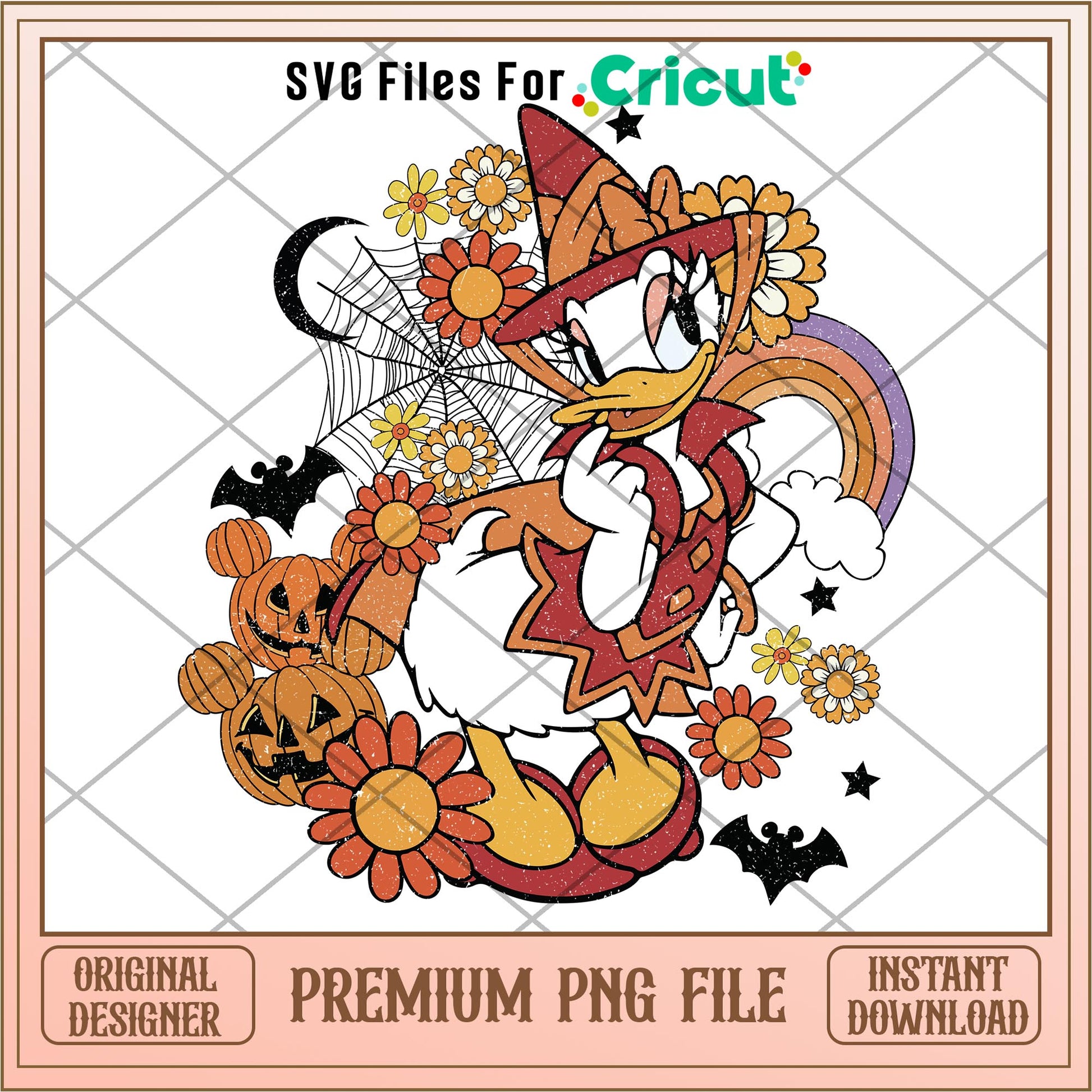 Disney Halloween duck daisy  png, Disney characters png, Digital Download