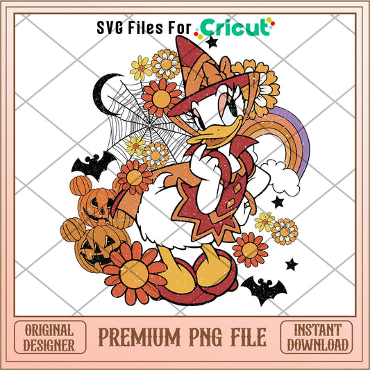 Disney Halloween duck daisy  png, Disney characters png, Digital Download