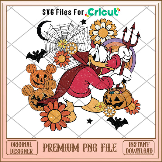 Disney Halloween duck daonald   png, Disney characters png, Digital Download