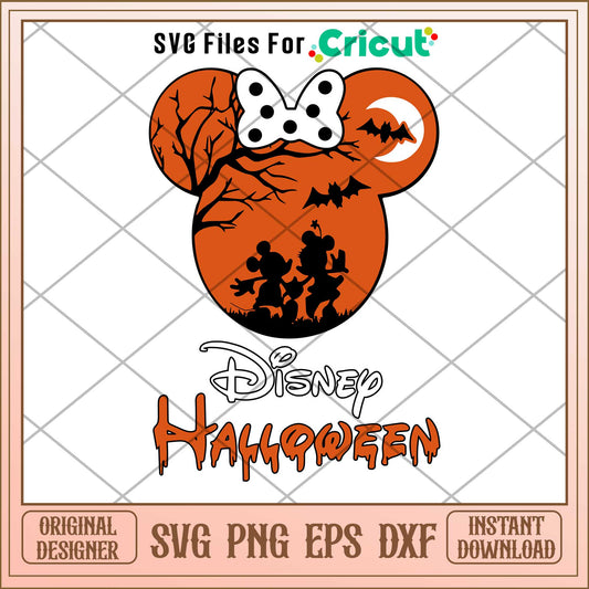 Disney Halloween  minnie mouse svg, Disney characters svg, Digital Download