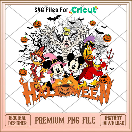 Disney Halloween png, Disney characters png, Digital Download