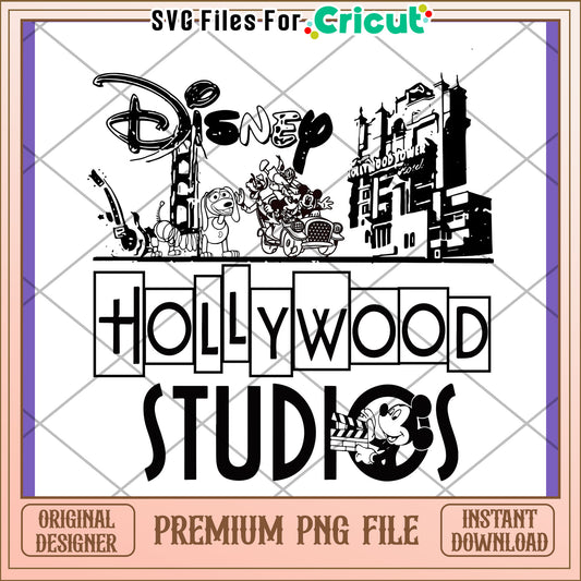 Disney Hollywood Studios PNG Design