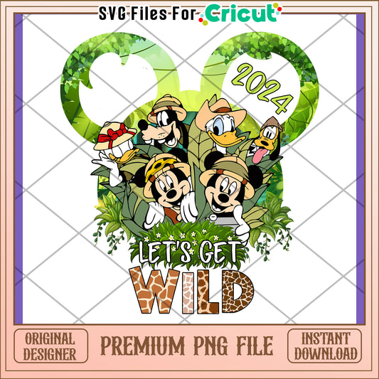 Disney Jungle Friends PNG 2024