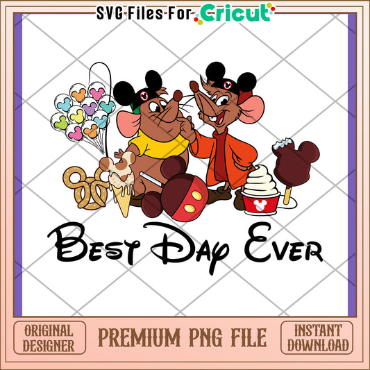 Disney Mice Best Day Ever PNG
