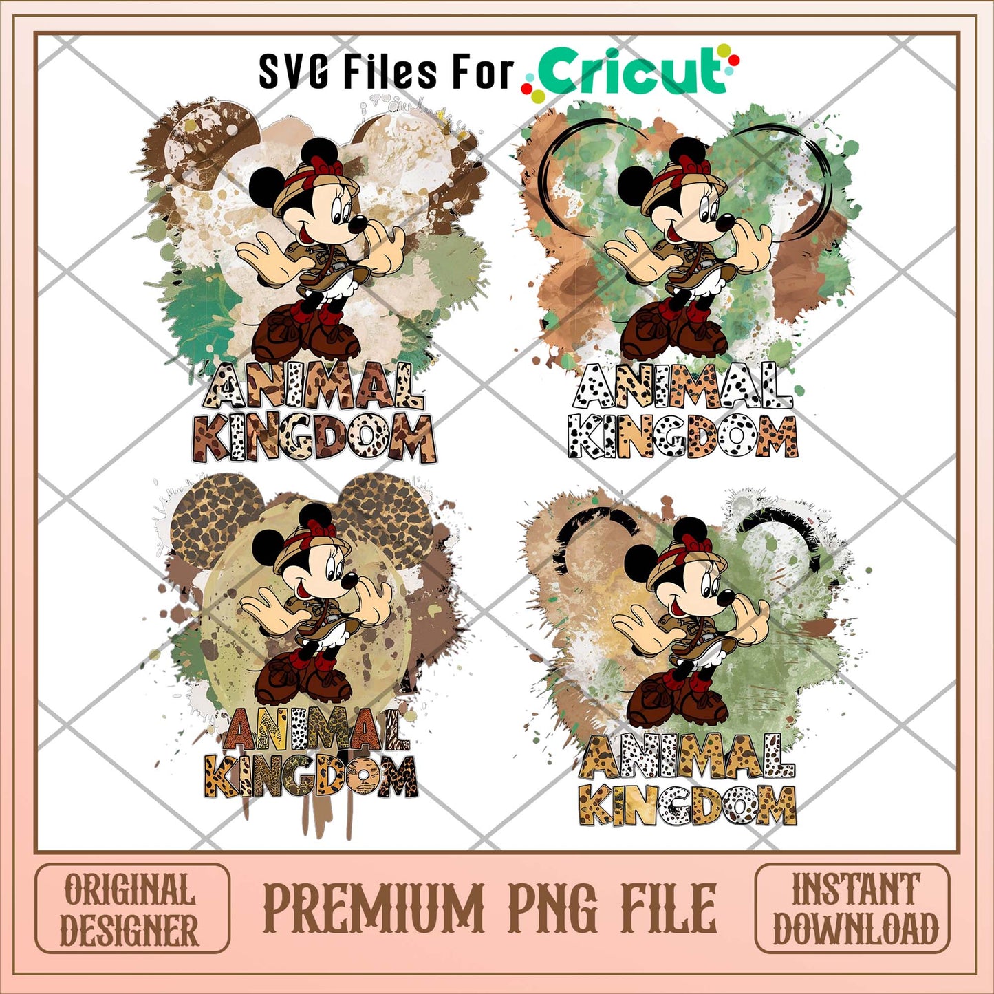 Disney Mickey animal kingdom png bundle ver 2