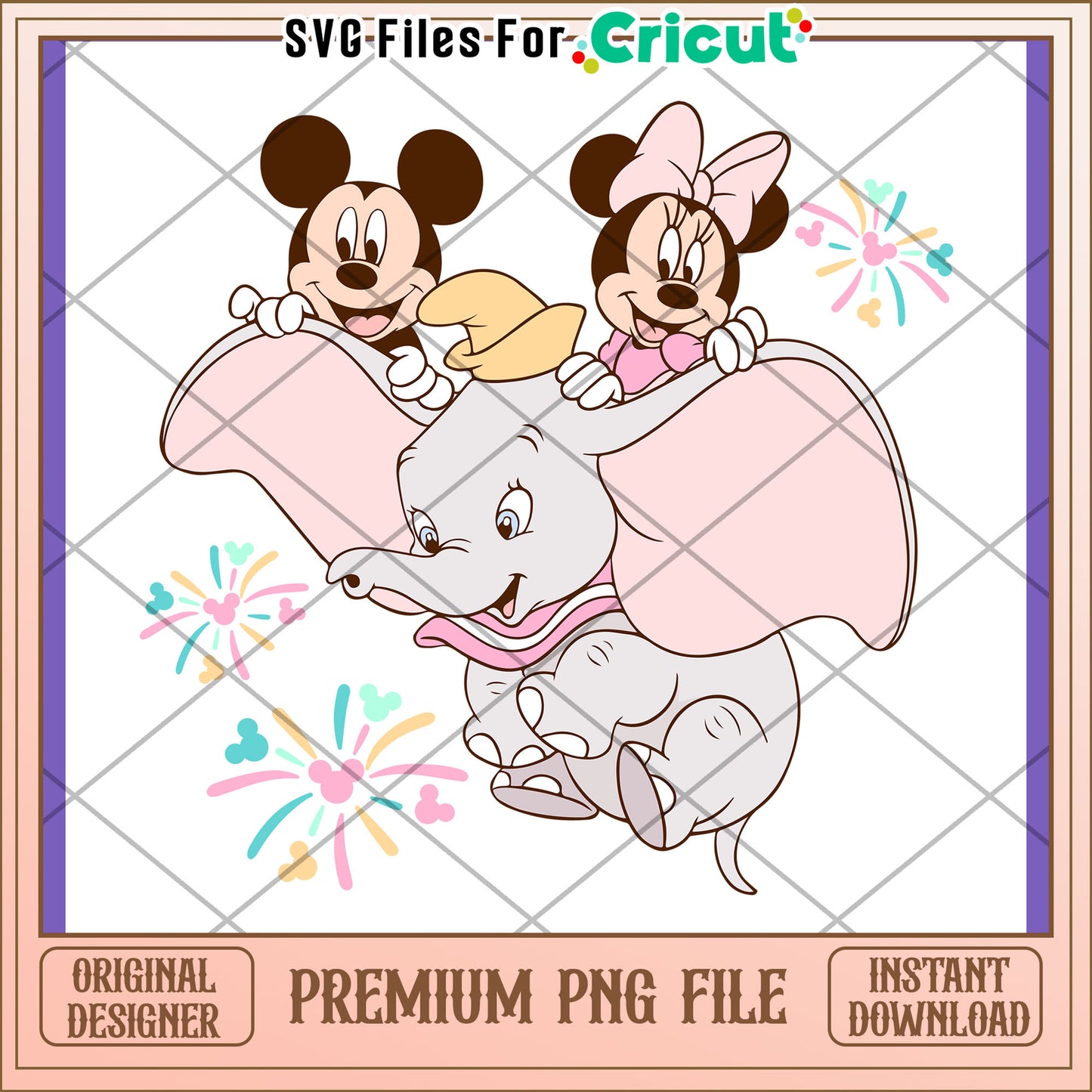 Disney Mickey Minnie Dumbo PNG