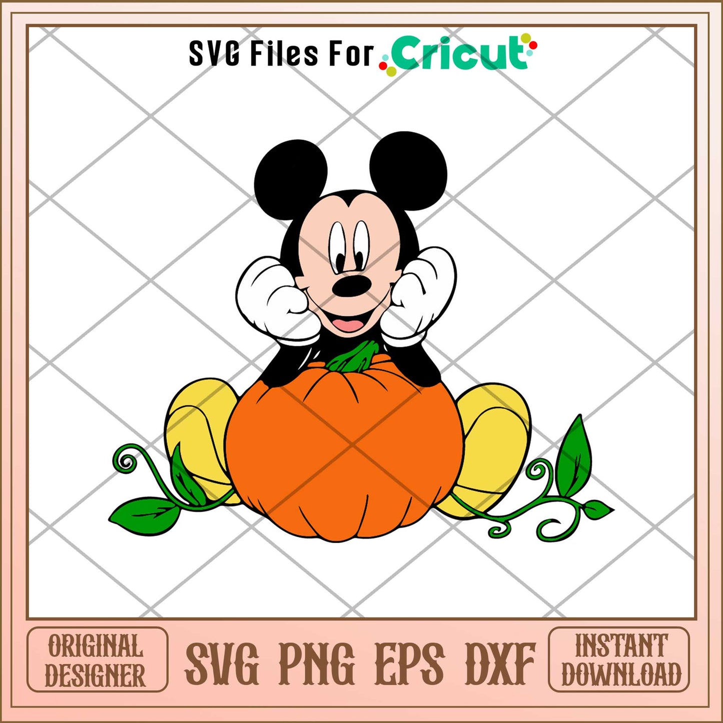 Disney Mickey Mouse Pumpkins svg, Disney characters svg, Digital Download