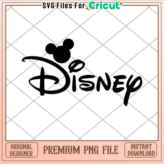 Disney PNG Logo Cricut Download