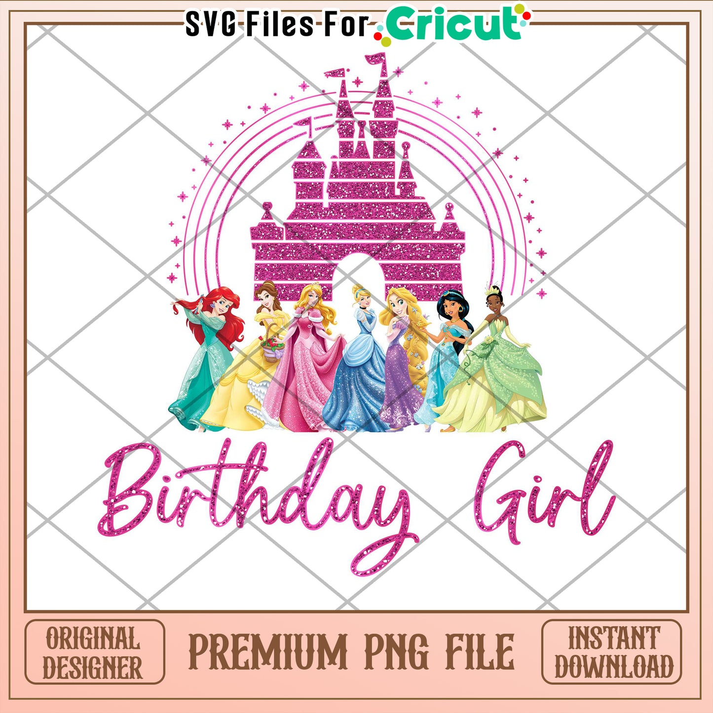 Disney Princess Birthday PNG