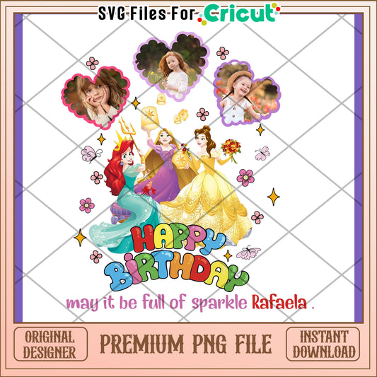Disney Princess Birthday PNG