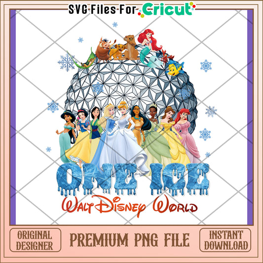Disney Princesses Epcot Ice PNG