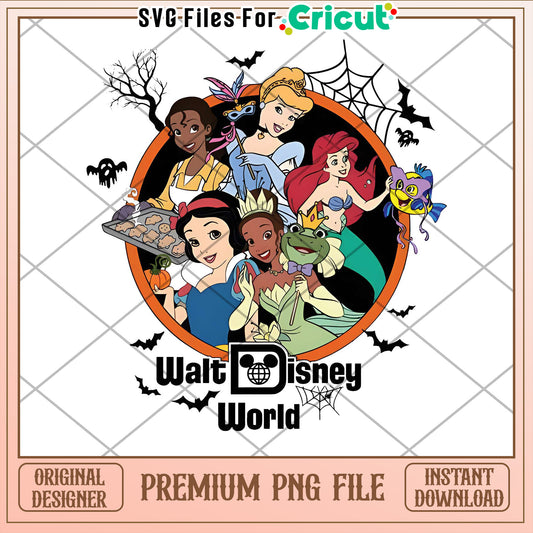 Disney Princesses Halloween PNG
