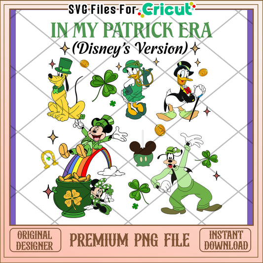 Disney St Patricks Day PNG Characters