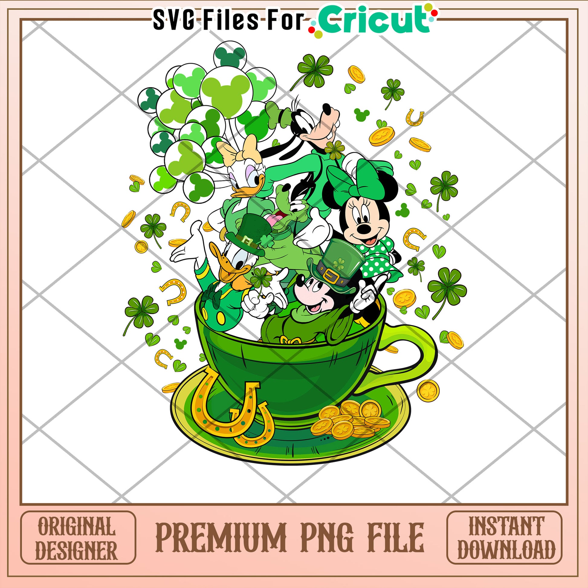 Disney St Patricks Day PNG Design
