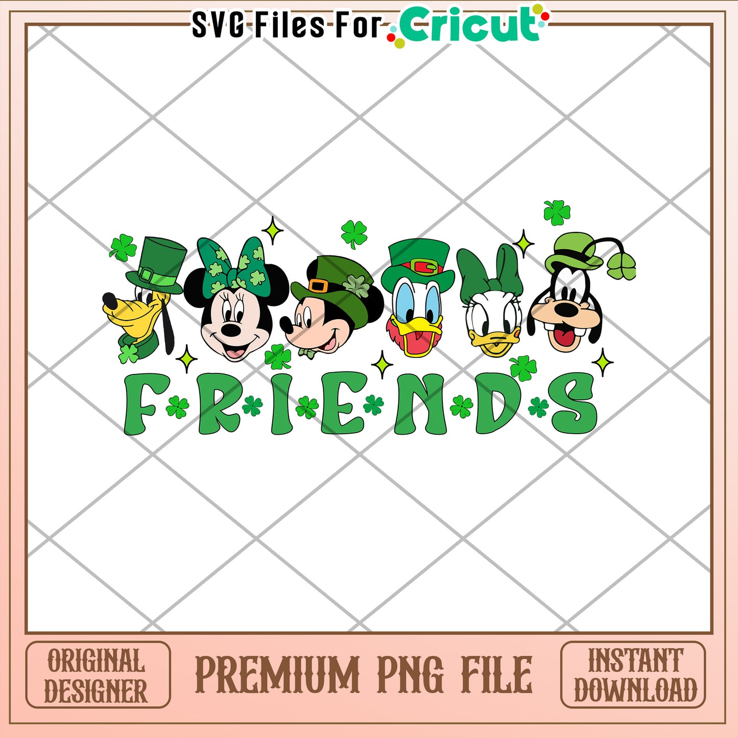 Disney St Patricks Day PNG Friends