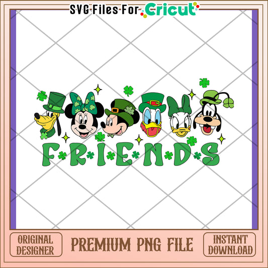 Disney St Patricks Day PNG Friends