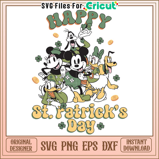 Disney St Patricks Day SVG Files