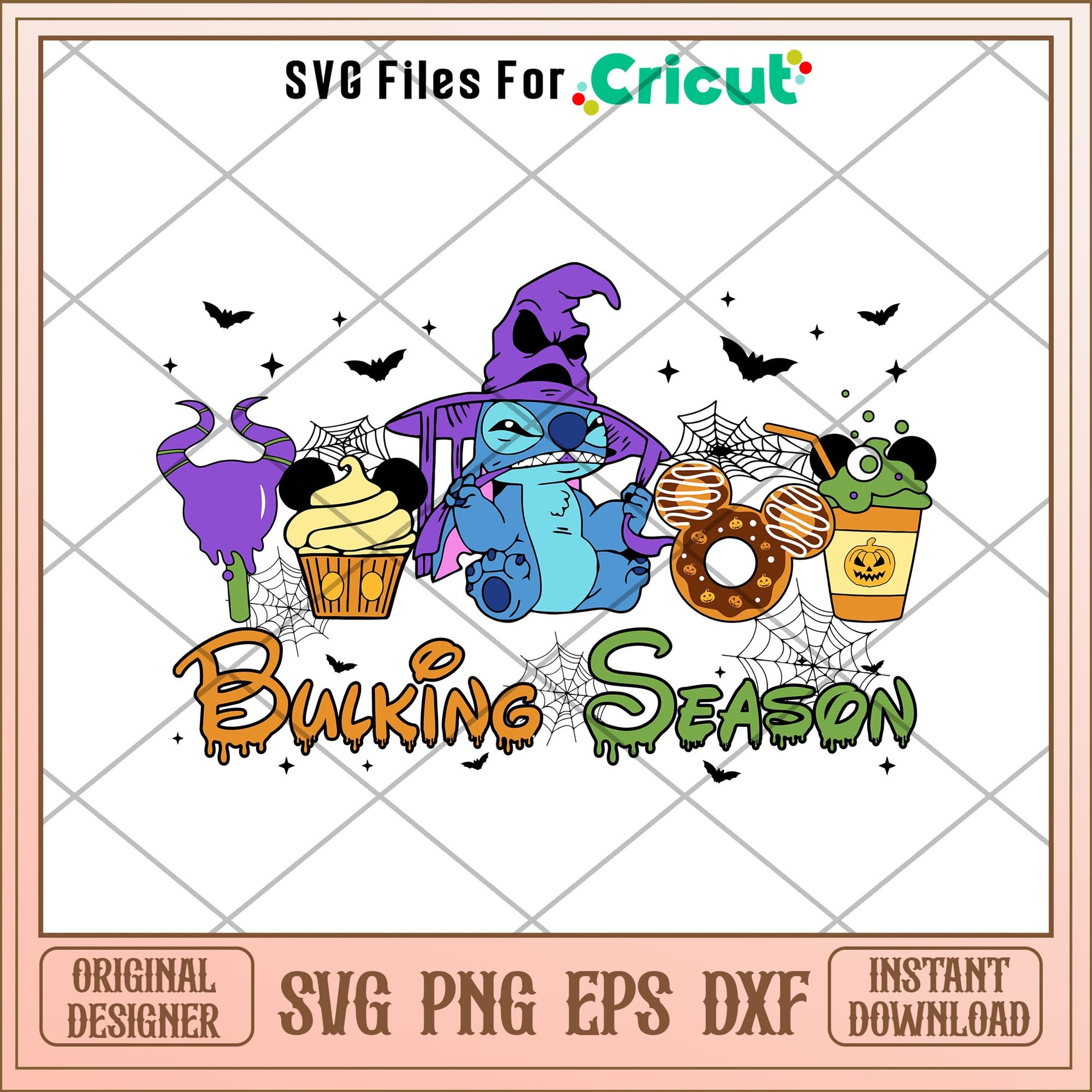 Disney Stitch Snack Halloween Bulking  svg, Disney characters svg, Digital Download
