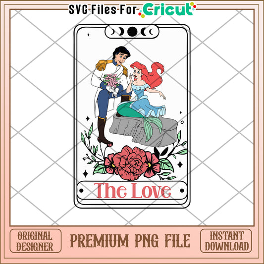 Disney The Little Mermaid PNG Cricut