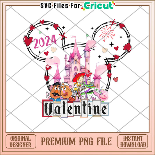 Disney Toy Story Valentines PNG 2024