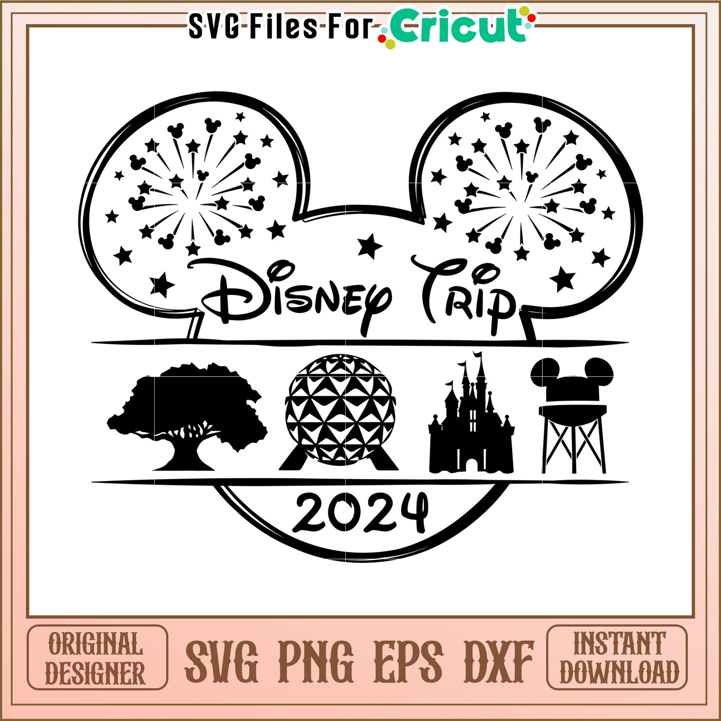 Disney Trip 2024 SVG Design Download