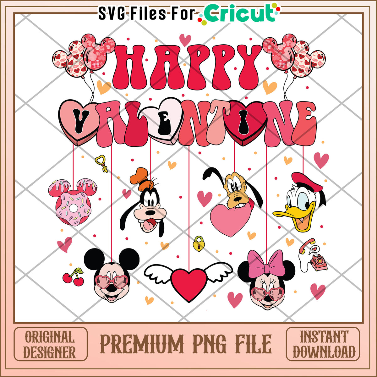 Disney Valentine PNG Cricut File – svg files for cricut