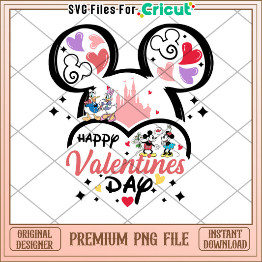 Disney Valentines Day PNG Cricut