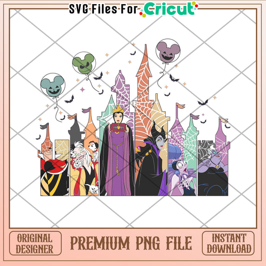 Disney Villain Halloween PNG