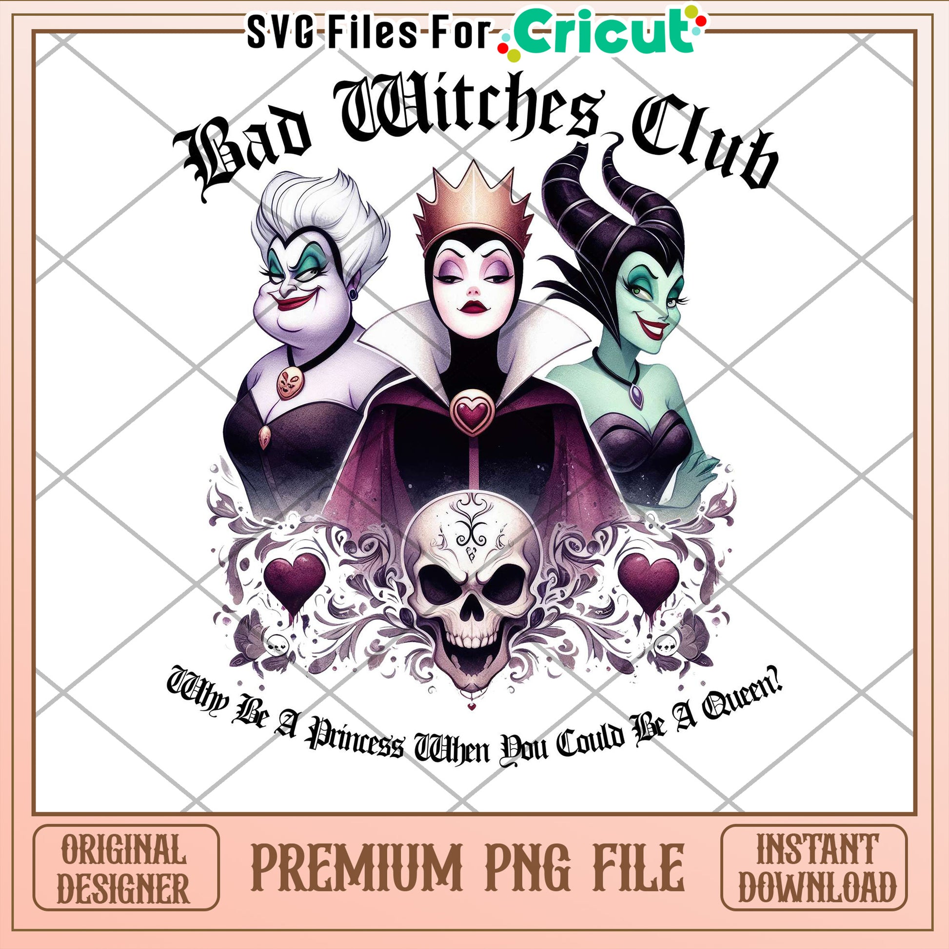 Disney Villain PNG Bad Witches Club