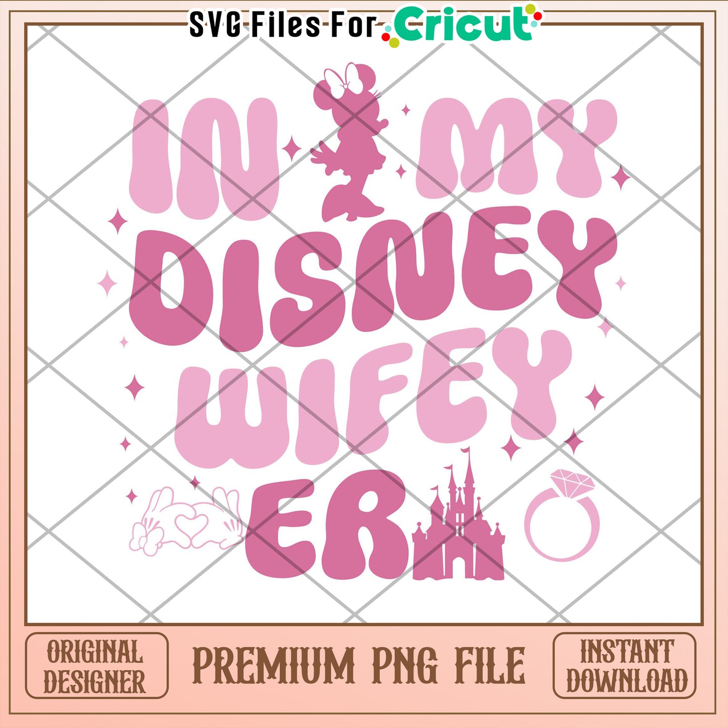 Disney Wife PNG Cricut Design