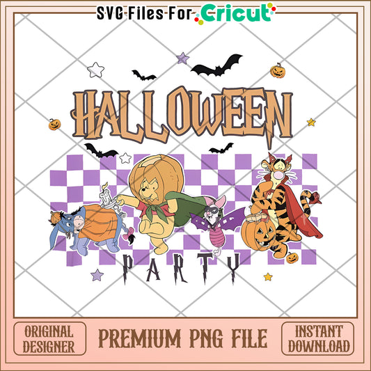 Disney Winnie The Pooh Halloween png, hallow​​ png, halloween wallpaper​ png