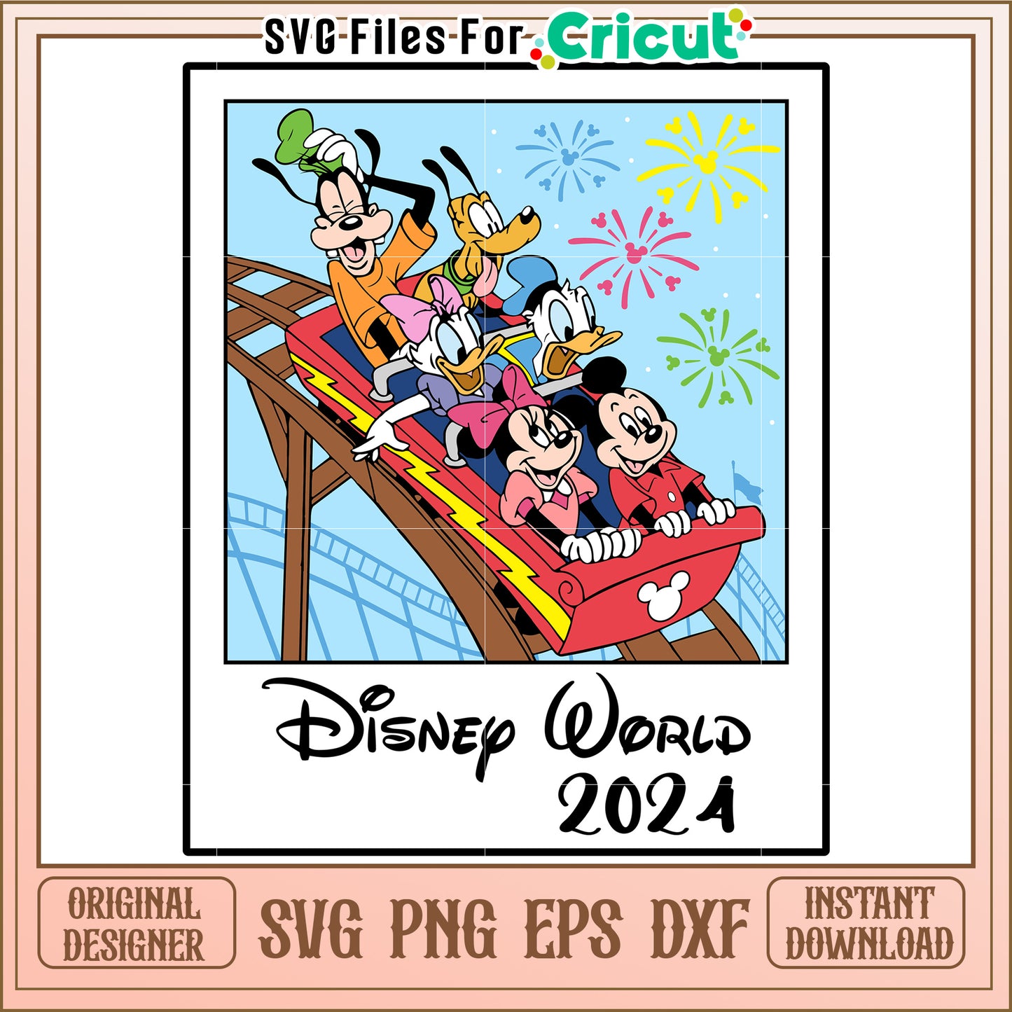Disney World 2024 SVG Design Download