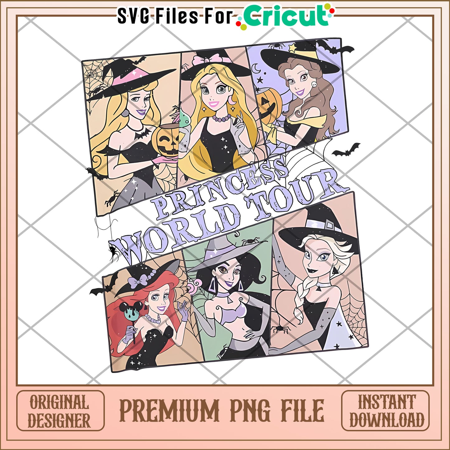 Disney World Halloween Princess png, spooky png, halloween countdown​​ png