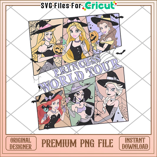 Disney World Halloween Princess png, spooky png, halloween countdown​​ png