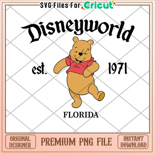 Disney World Winnie the Pooh PNG