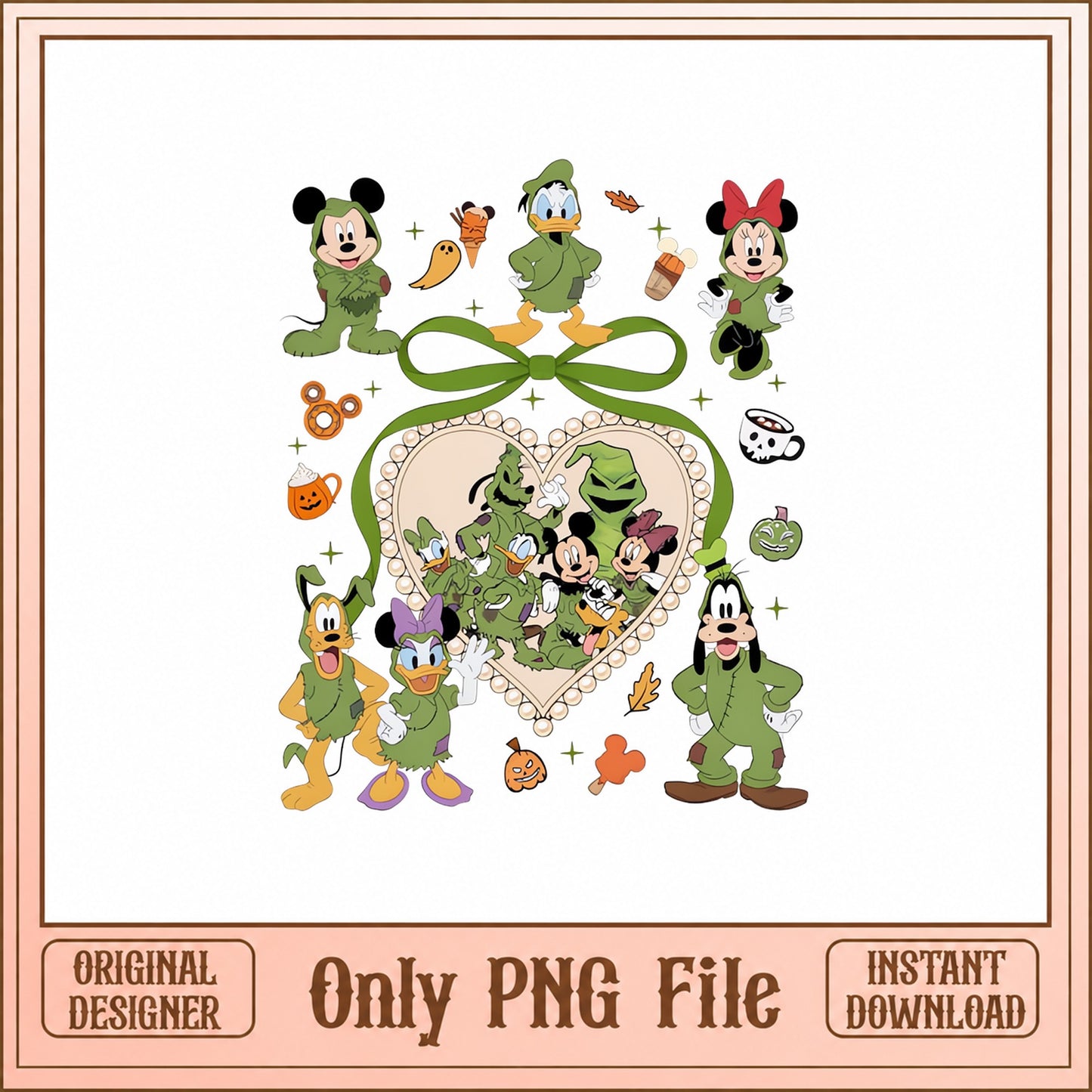 Disney Halloween SVG Bundle, Mickey And Friends, Halloween PNG