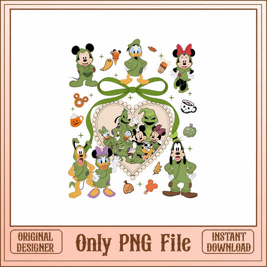 Disney Halloween SVG Bundle, Mickey And Friends, Halloween PNG