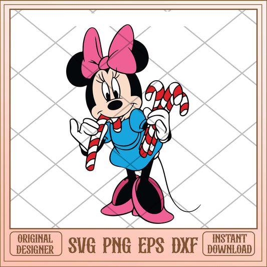 Disney Minnie mouse christmas svg, Christmas garland Minnie svg bundle