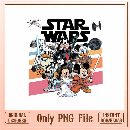 Disney Star Wars Mickey Mouse PNG, Donald Duck Goofy PNG, Character PNG