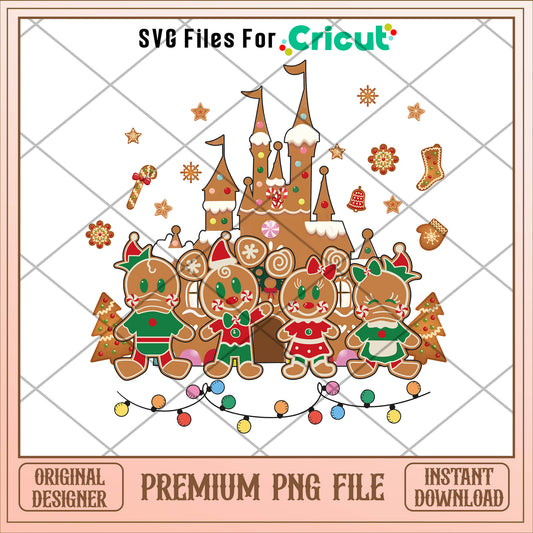 Disney casle cake png, disney casle png, christmas png