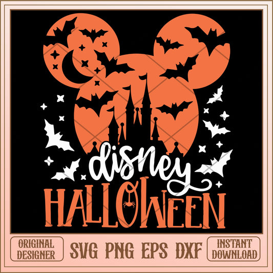 Disney halloween svg, Disney characters svg, Digital Download