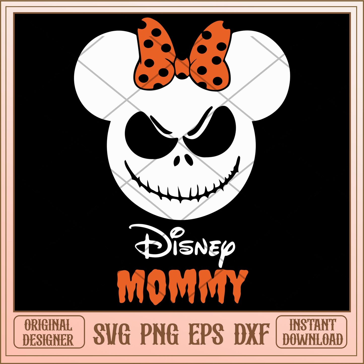 Disney mommy minnie head svg, Disney characters svg, Digital Download