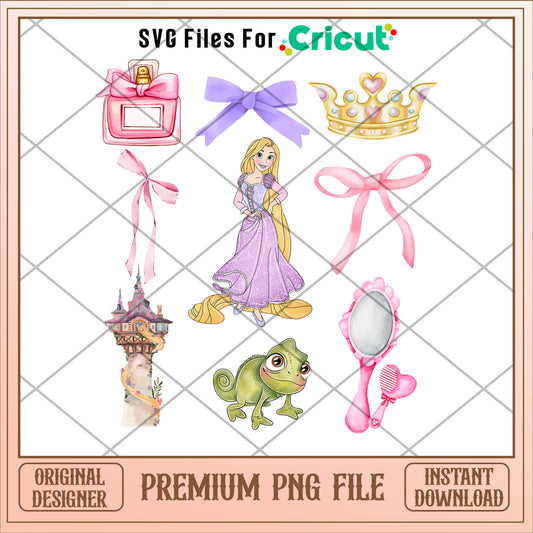 Disney princess rapunzel svg, disney princess svg, chrismas svg