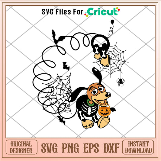 Disney slingky pumkin svg, slingky svg, halloween svg