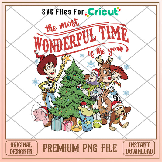 Disney the most wonderful time of the year svg , disney svg, chrismas svg