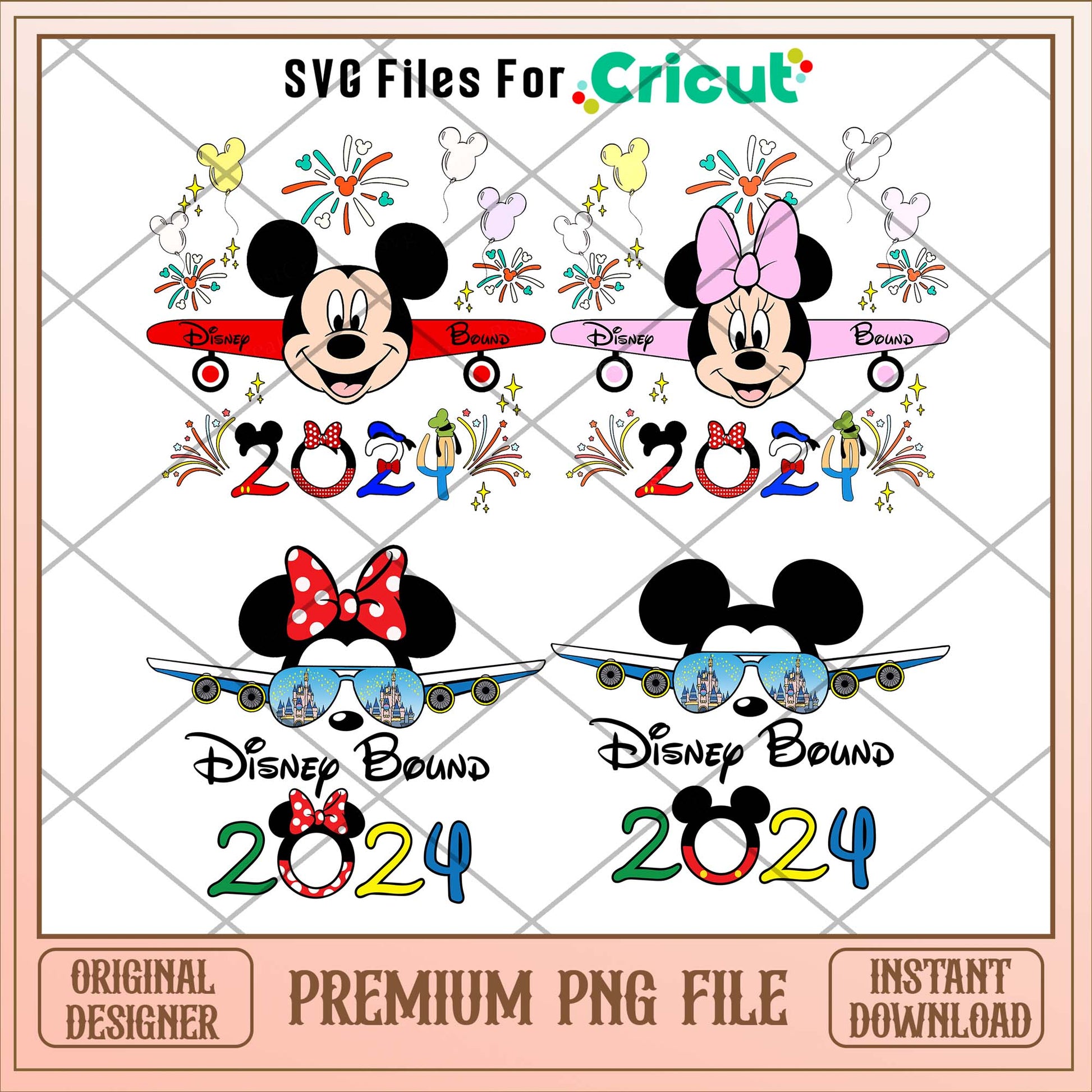 Disney bound airplanes 2024 png bundle